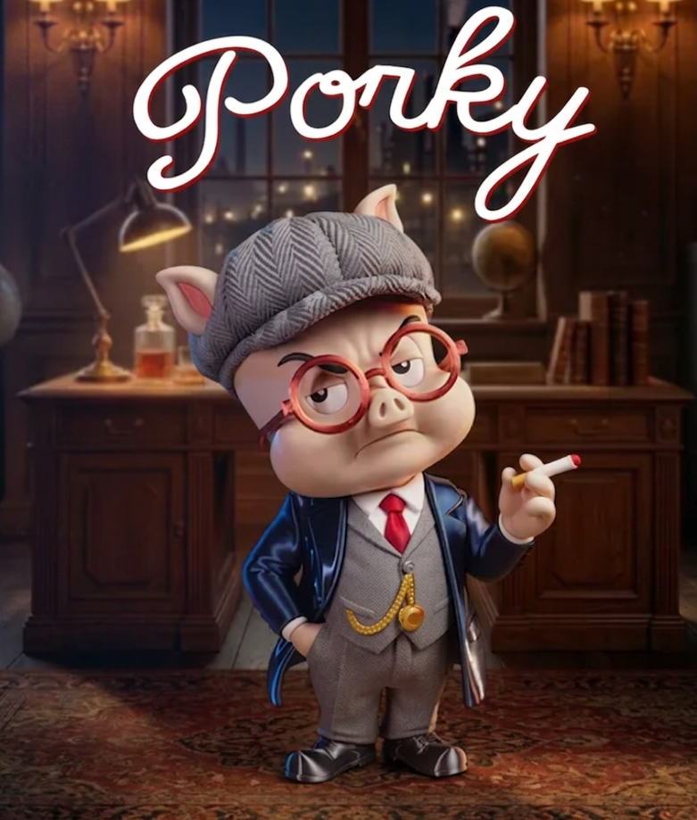 Porky - Exclusive Retro Print